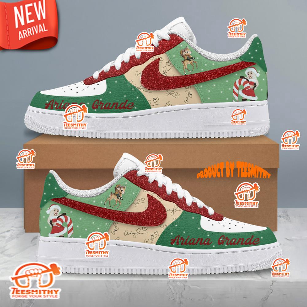 Ariana Grande Christmas 2024 Air Force 1 Shoes