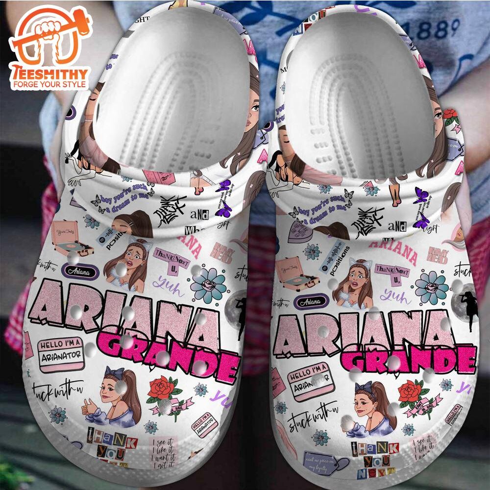 Ariana Grande Music Clogs Shoes For Men Women and Kids