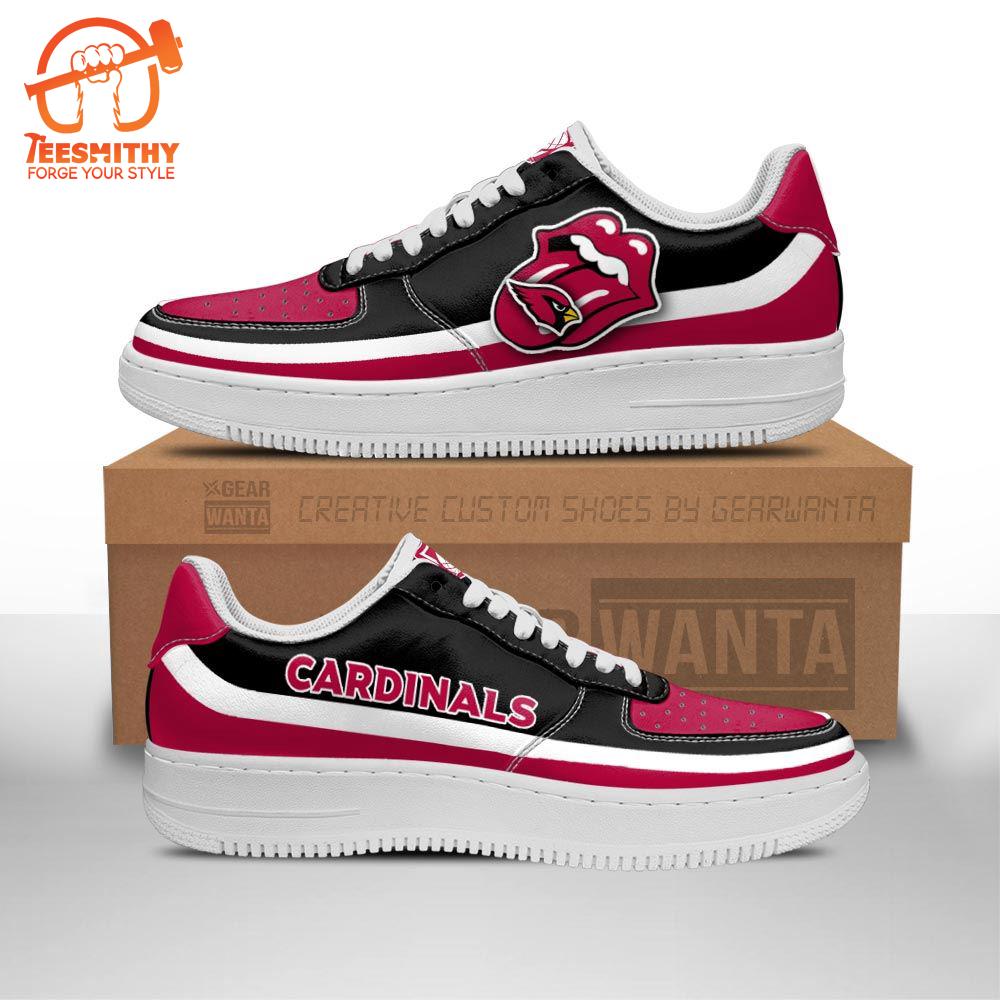 Arizona Cardinals Air Sneakers Custom Force Shoes Sexy Lips For Fans  Gift For Christmas