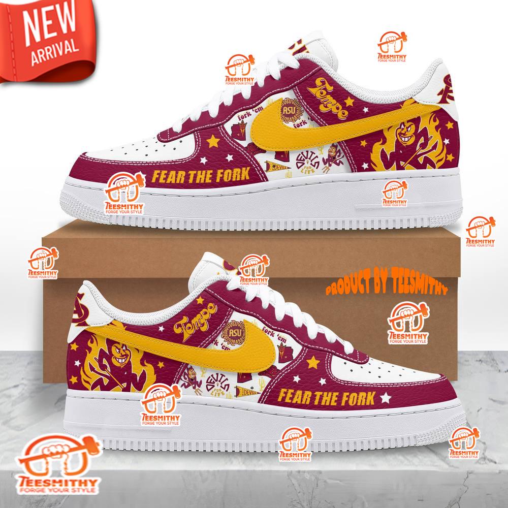 Arizona State Sun Devils Fear The Fork Air Force 1 Shoes