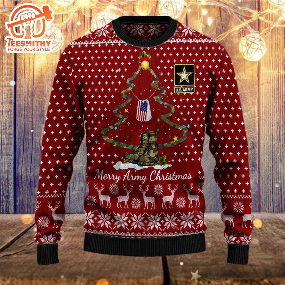 Armed Forces Army Military Vva Vietnam Veterans Day Gift For Father Dad Ugly Sweater – Veteran Sweater