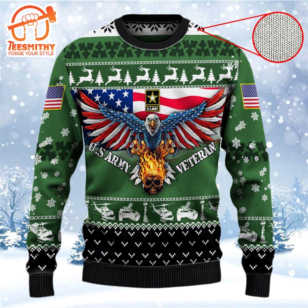 Armed Forces Army Veteran Military Soldier Sweater – Veteran Sweater