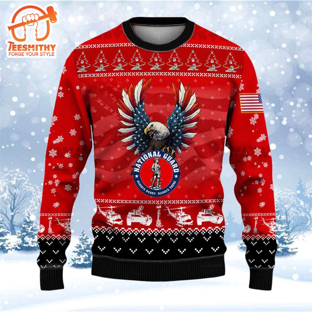 Armed Forces National Guard Veteran Military Soldier Ugly  – Veteran Sweater