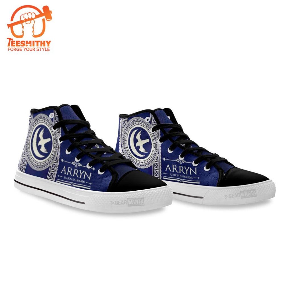 Arya Game Of Thrones High Top Shoes Custom For Fans