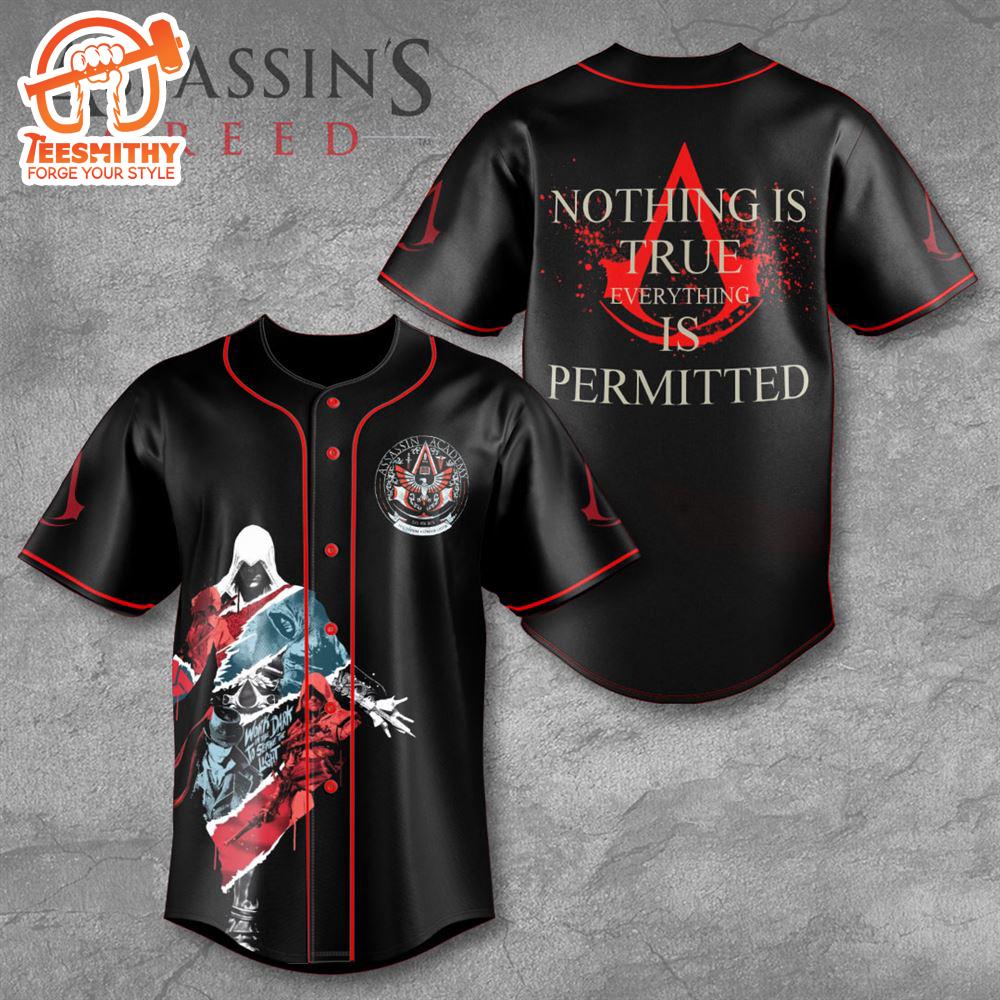 Assassin’s Creed Trendding For Fans Baseball Jersey Shirt, For Gift Fans Jersey