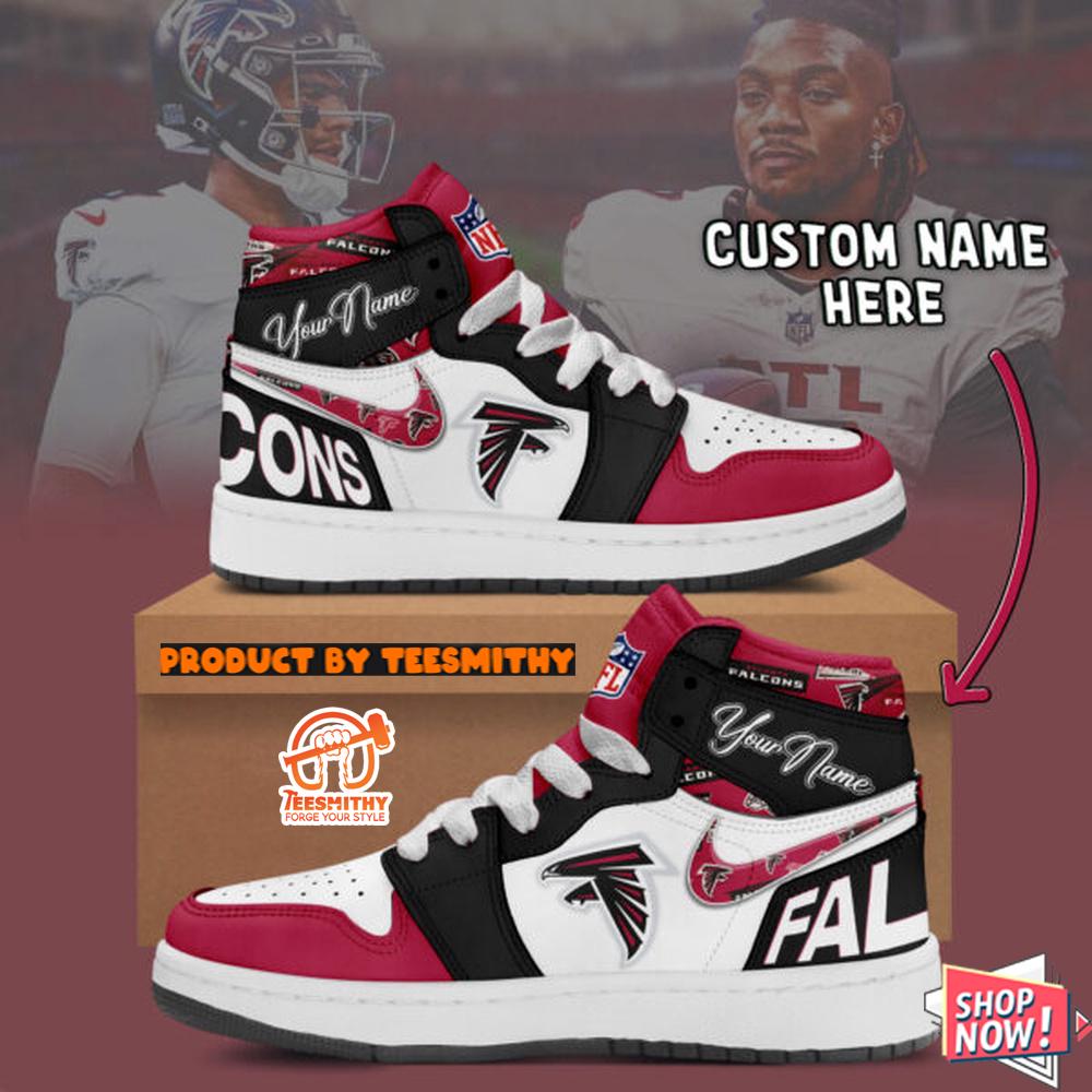 Atlanta Falcons Air Jordan 1 Shoes