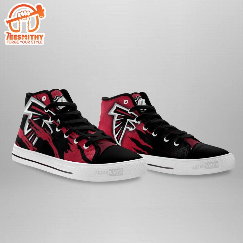 Atlanta Falcons High Top Shoes Custom For Fans