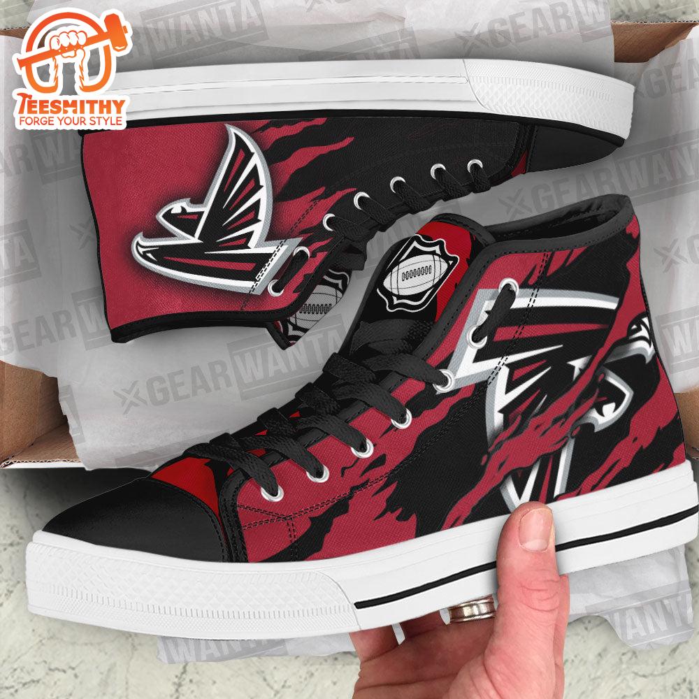 Atlanta Falcons High Top Shoes Custom For Fans