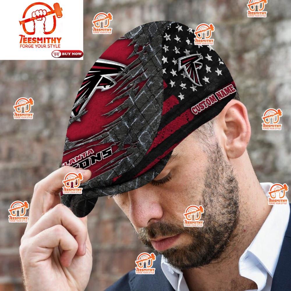 Atlanta Falcons NFL Personalized Jeff Cap