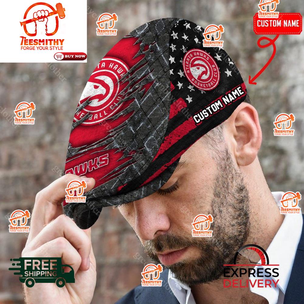 Atlanta Hawks NBA Personalized Jeff Cap