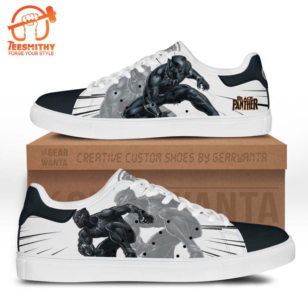 Avengers Black Panther Stan Smith Shoes For Kid