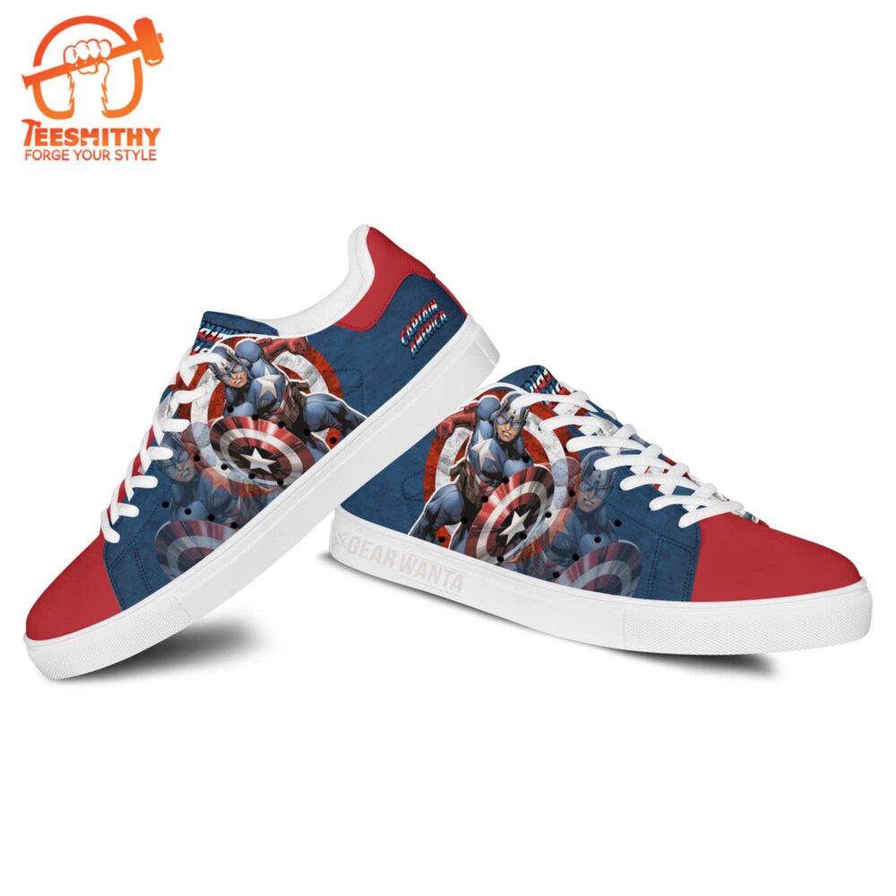 Avengers Captain America Stan Smith Shoes For Kid