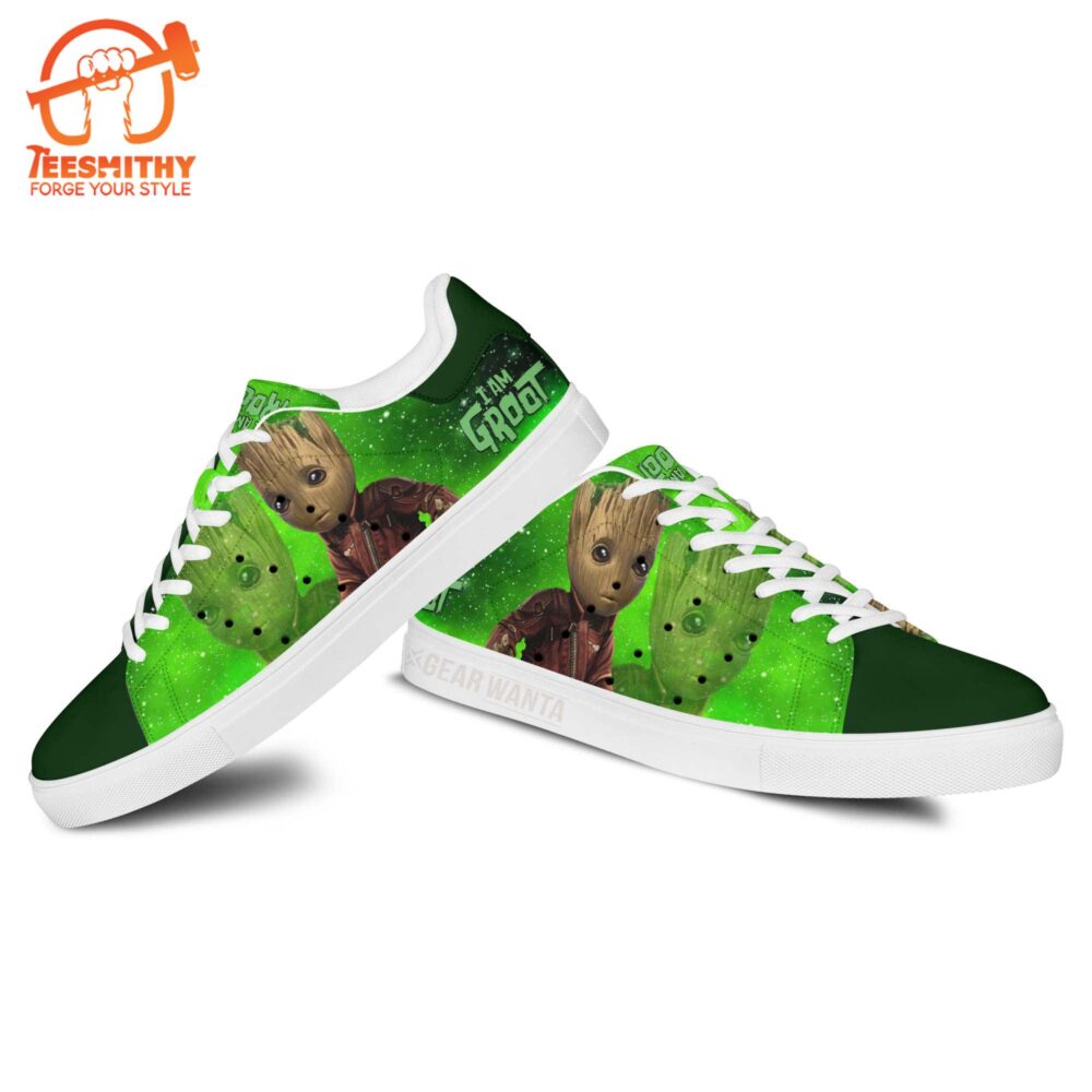 Avengers Groot Stan Smith Shoes For Kid