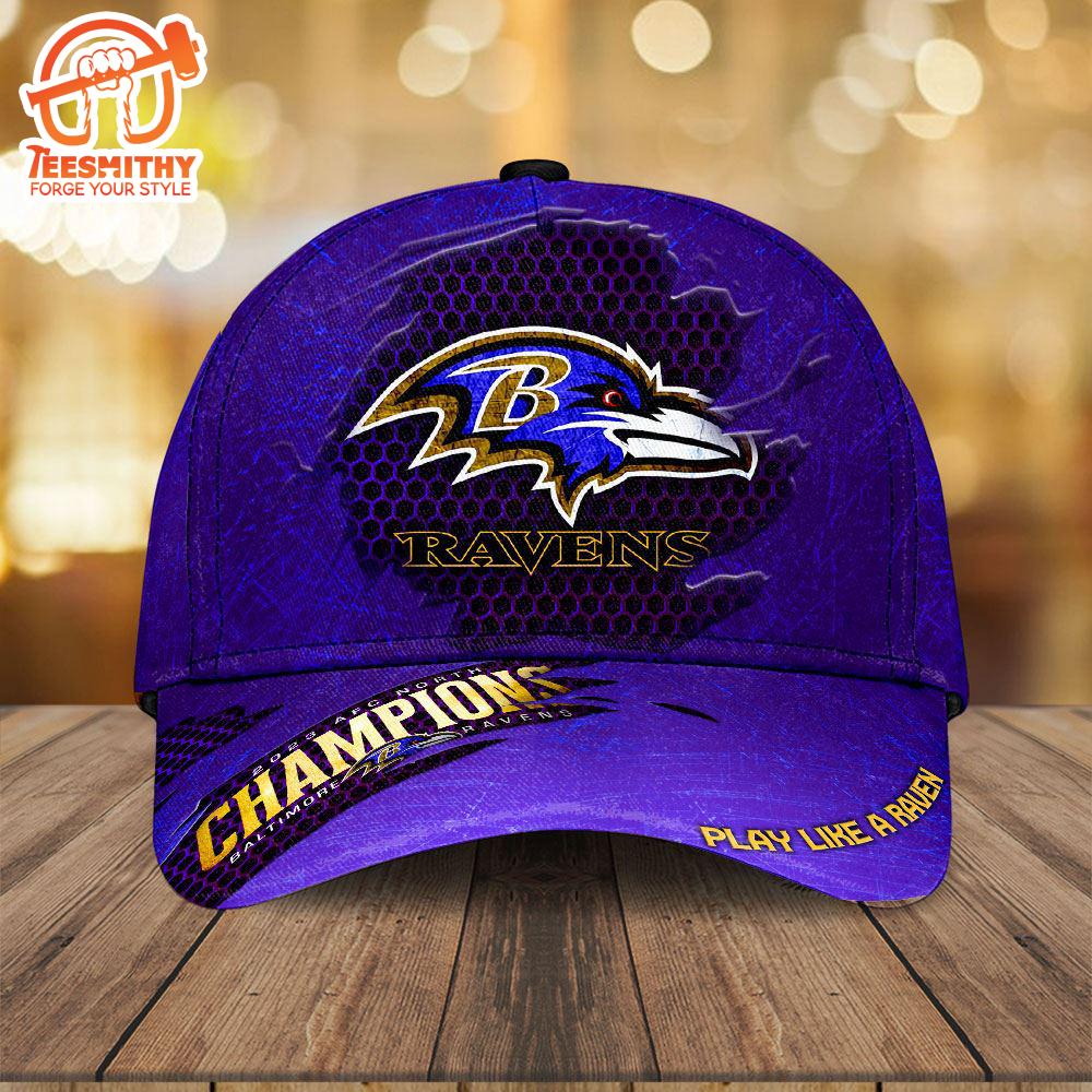 Baltimore Ravens 2024 Logo New, 3D Classic Hat Cap Gift Xmas