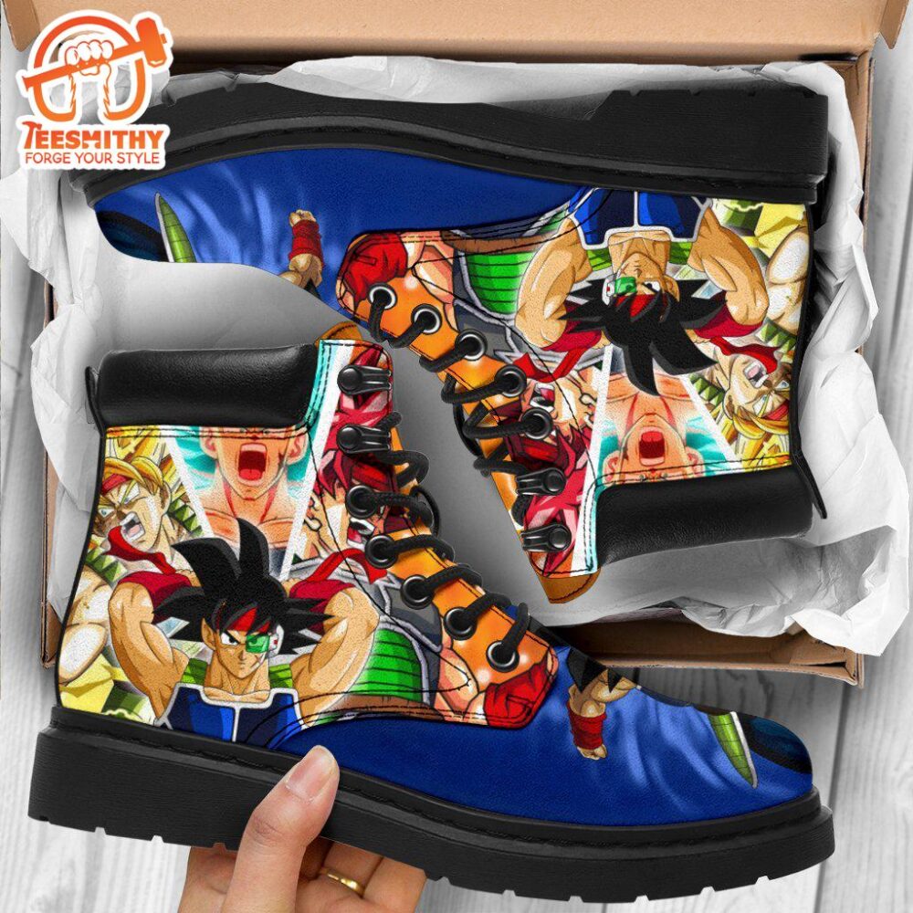 Bardock Dragon Ball Boots Shoes Custom Anime Fan Gift Idea