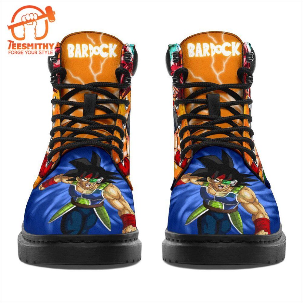 Bardock Dragon Ball Boots Shoes Custom Anime Fan Gift Idea