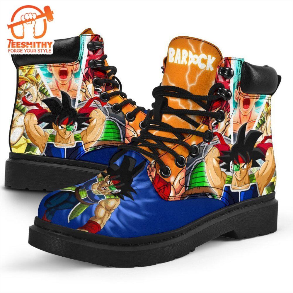 Bardock Dragon Ball Boots Shoes Custom Anime Fan Gift Idea