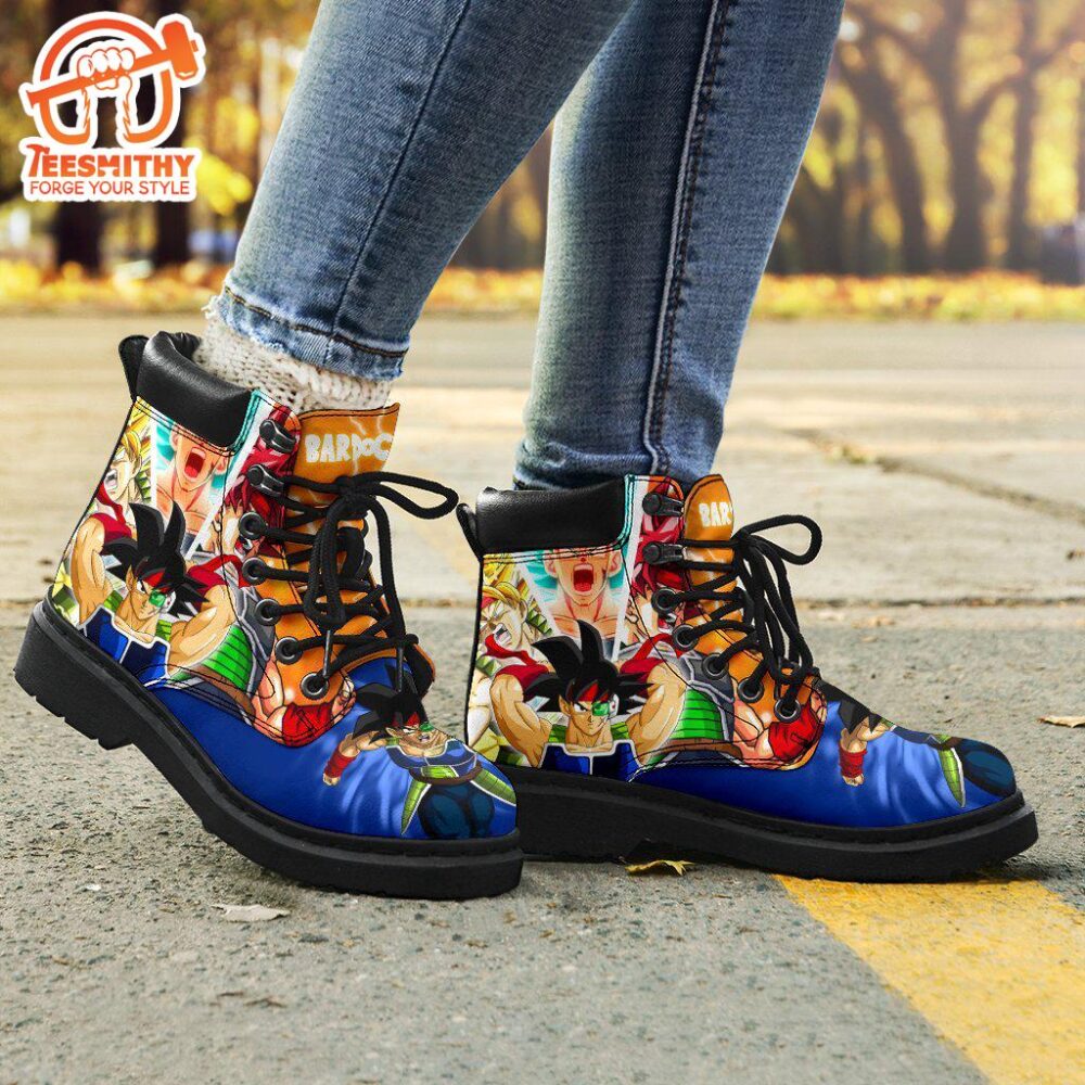 Bardock Dragon Ball Boots Shoes Custom Anime Fan Gift Idea