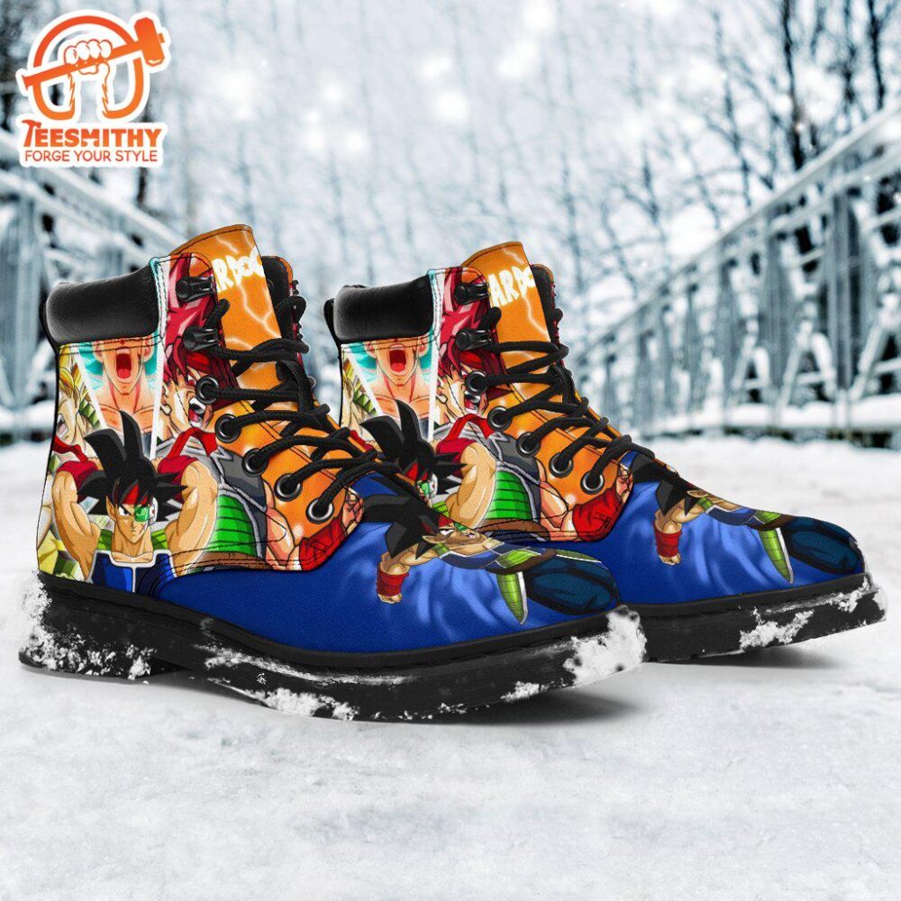 Bardock Dragon Ball Boots Shoes Custom Anime Fan Gift Idea