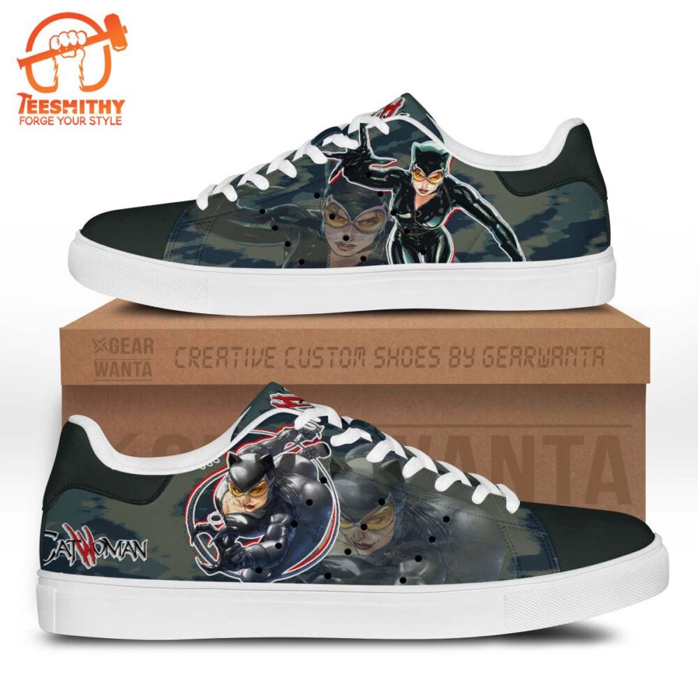 Batman Catwoman Stan Smith Shoes For Kid