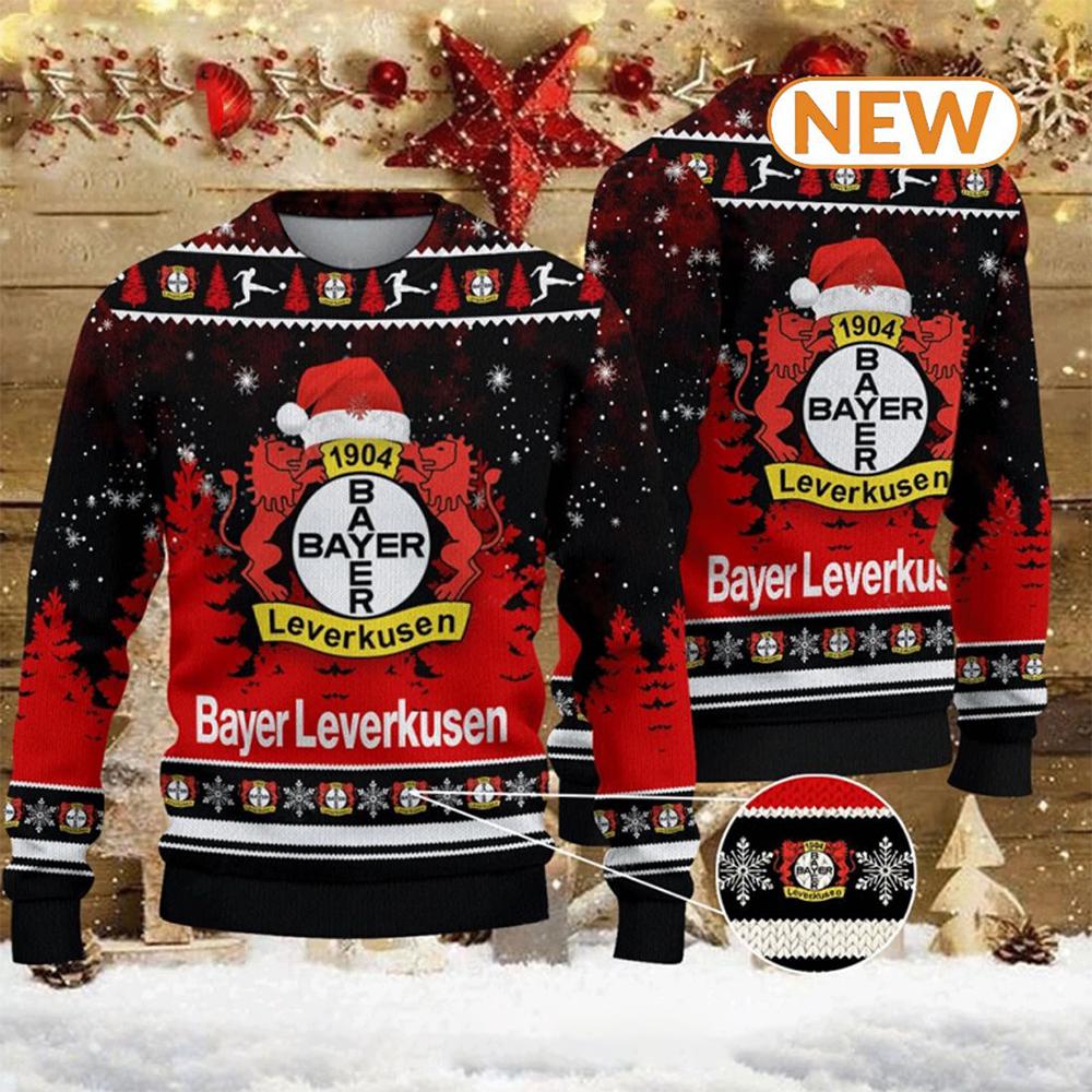 Bayer Leverkusen 2024  Ugly Christmas Sweater Shirt, Sweatshirt