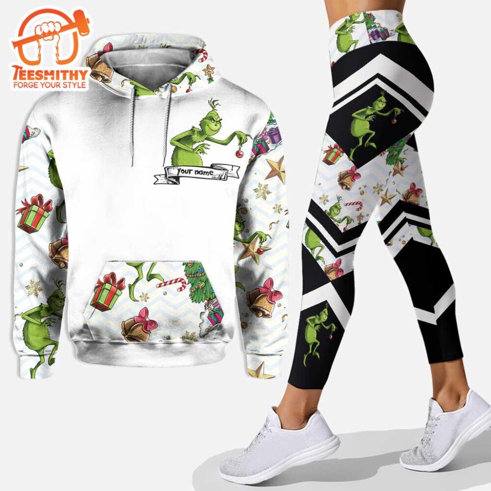 Be You – Personalized Grinch Christmas Stole Christmas Hoodie and Leggings