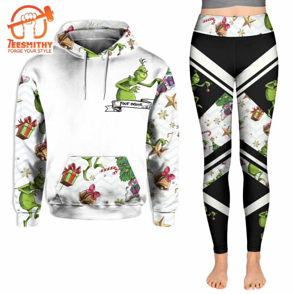 Be You – Personalized Grinch Christmas Stole Christmas Hoodie and Leggings