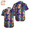 Bears Grateful Dead Tie Die Hawaiian Shirt