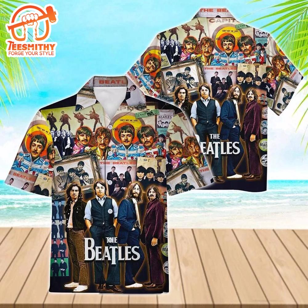 Beatles Album Art Hawaiian Shirt