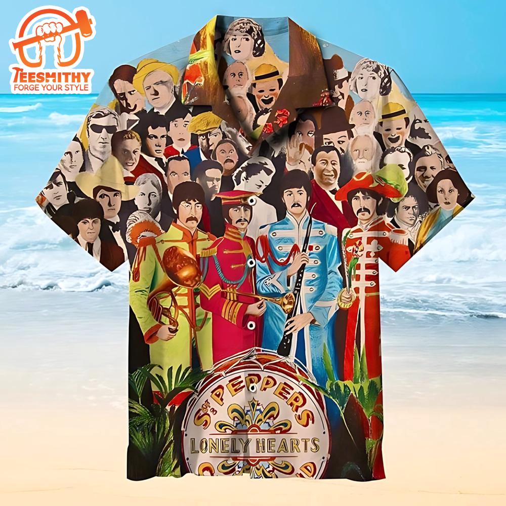 Beatles Sgt. Pepper’s Lonely Hearts Hawaiian Shirt