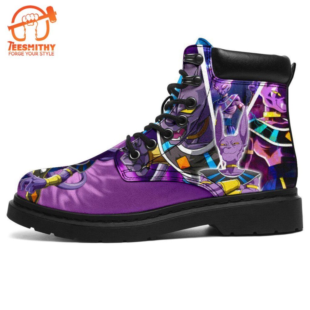 Beerus Dragon Ball Boots Shoes Anime Custom Idea