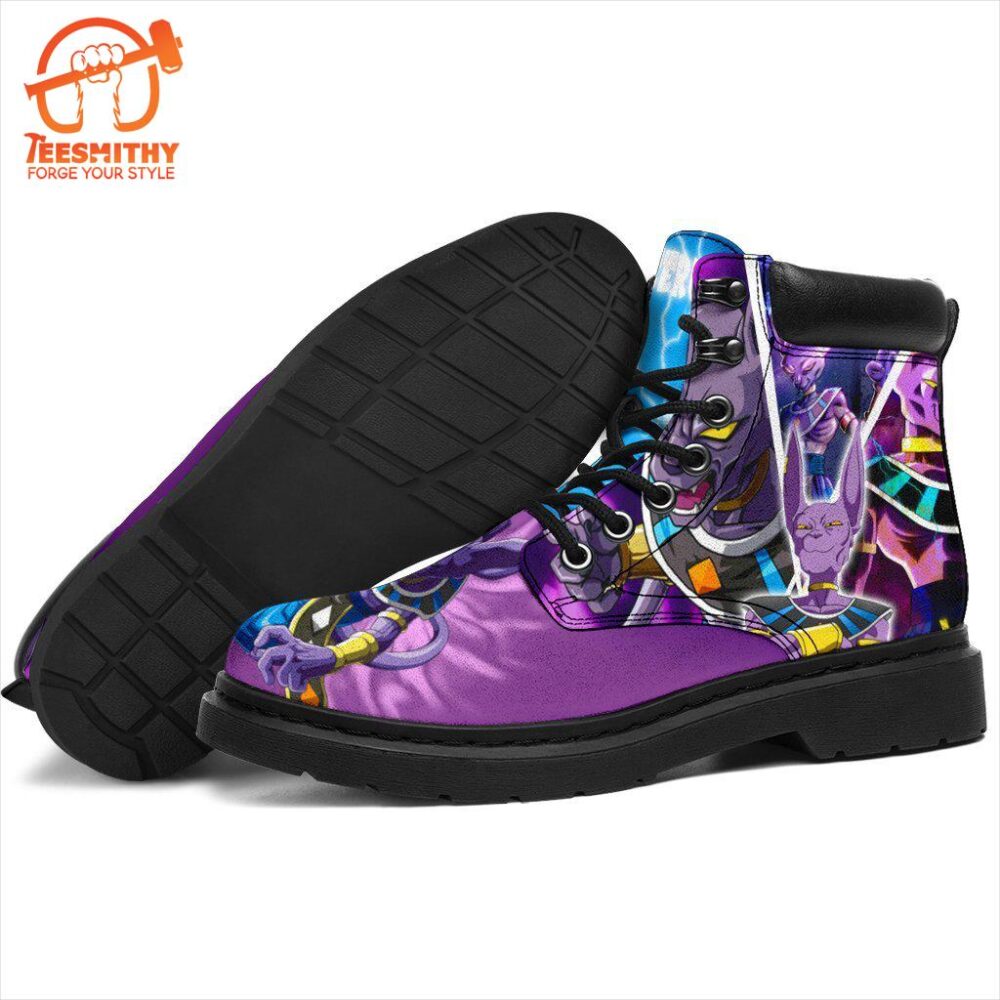 Beerus Dragon Ball Boots Shoes Anime Custom Idea