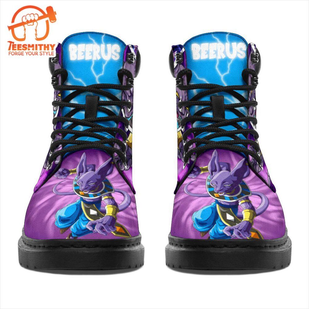 Beerus Dragon Ball Boots Shoes Anime Custom Idea