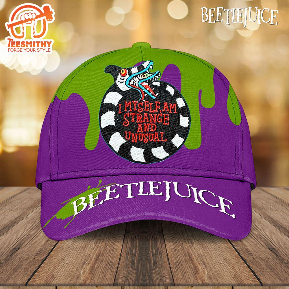 Beetlejuice Classic Cap Gift Christmas For Fans