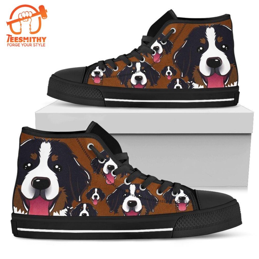 Bernese Shoes High Top For Women Lover