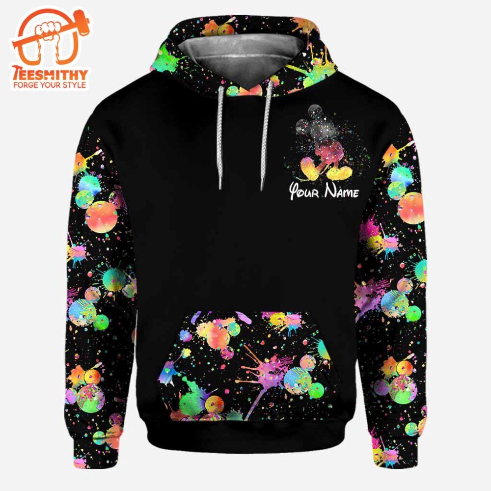 Best Day Ever 50th Anniversary – Personalized Mickey Mouse Hoodie And Leggings