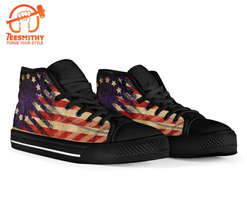 Betsy Ross Flag High Top Shoes Gift Idea