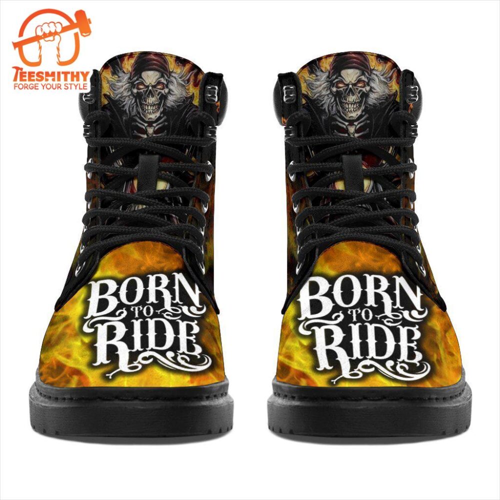 Biker Boots Born To Ride Amazing Gift Idea For Biker