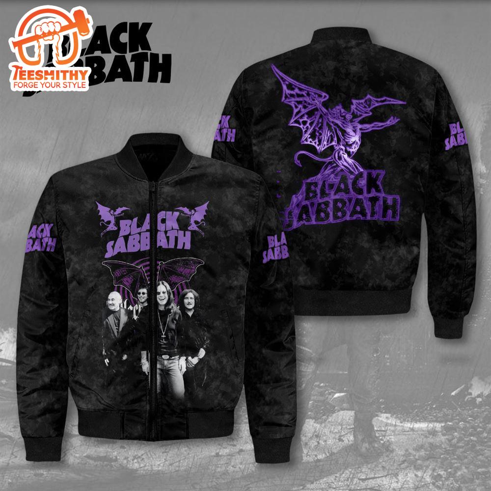 Black Sabbath 3D Bomber Jacket For Fans