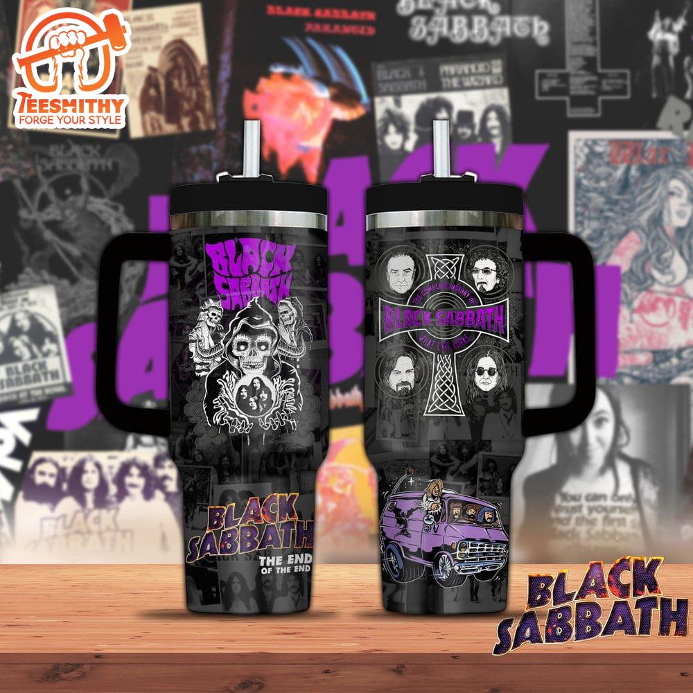 Black Sabbath 40oz Stanley Tumbler For Fan Gift Christmas