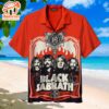 Black Sabbath Band Member Short Sleeve Aloha Shirt