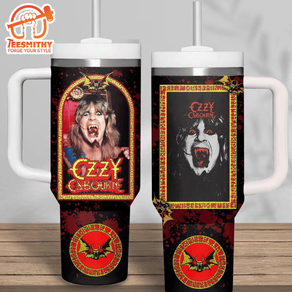 Black Sabbath Ozzy Osbourne 40oz Stanley Tumbler For Fan Gift Christmas