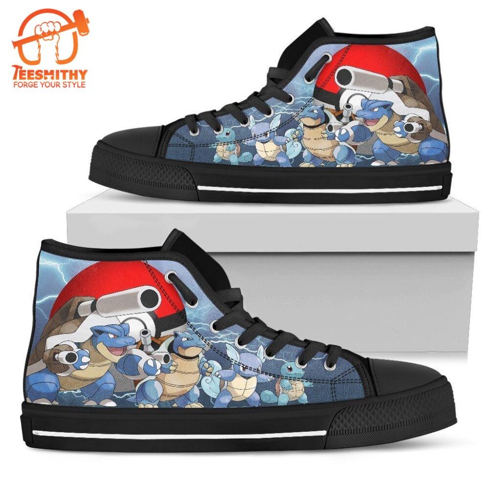 Blastoise High Top Shoes