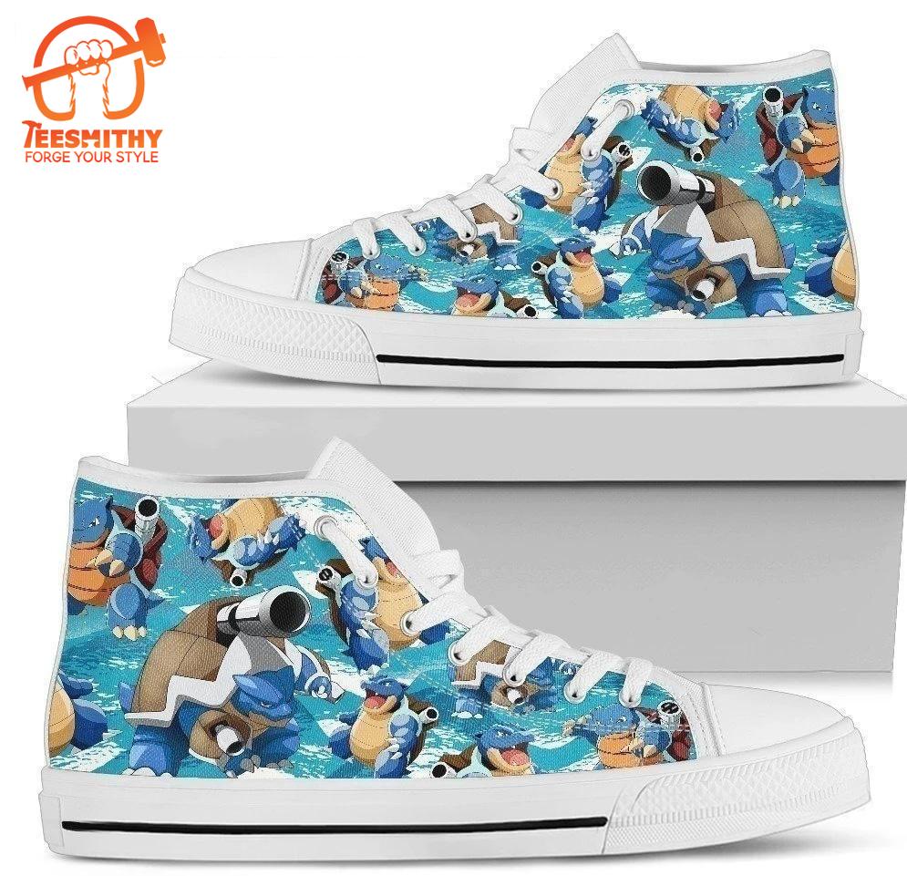 Blastoise Shoes High Top For Poke Custom Idea