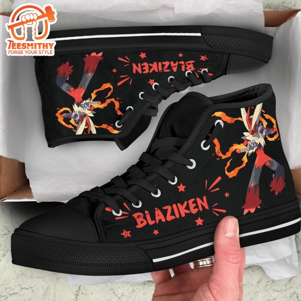 Blaziken High Top Shoes Gift Idea