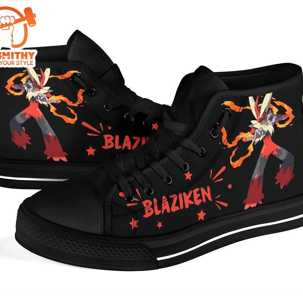 Blaziken High Top Shoes Gift Idea