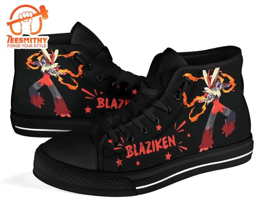 Blaziken High Top Shoes Gift Idea