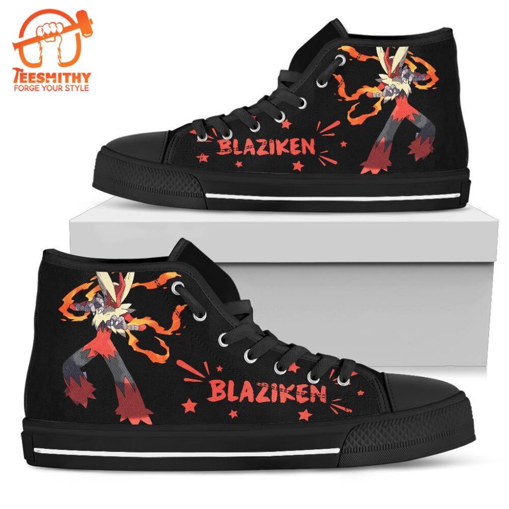 Blaziken High Top Shoes Gift Idea