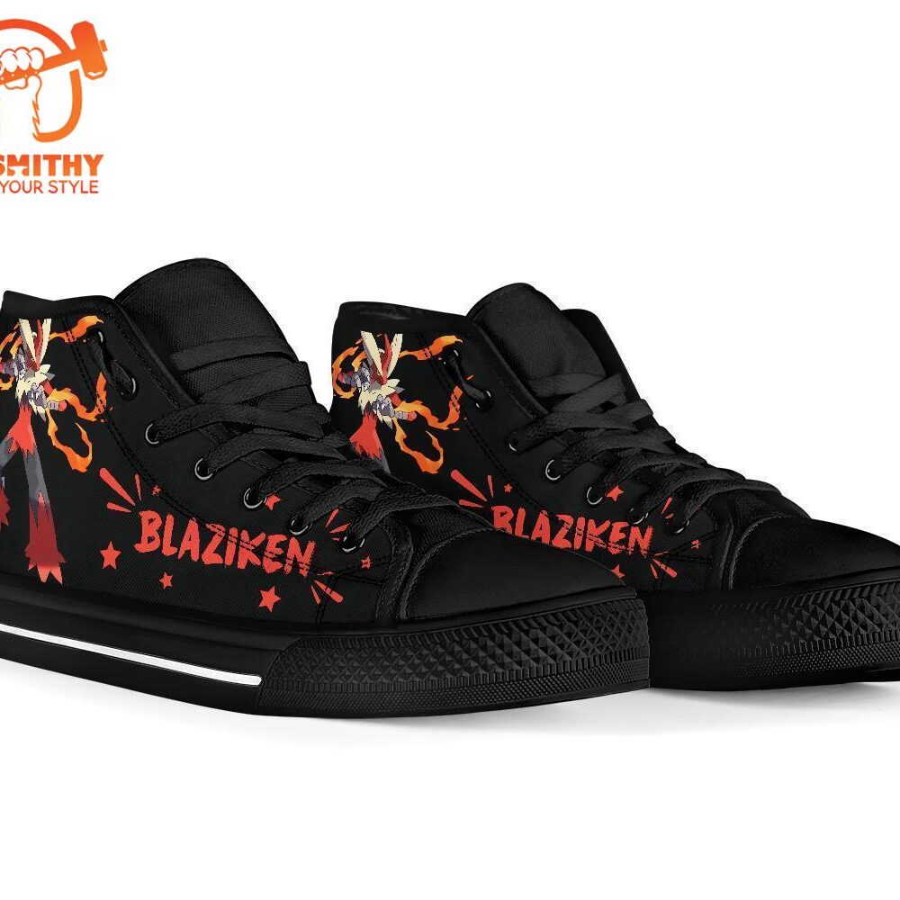 Blaziken High Top Shoes Gift Idea