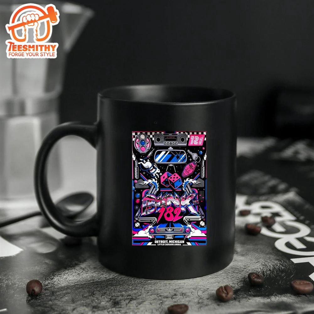 Blink-182 Little Caesars Arena, Detroit, MI August 12, 2024 Mug